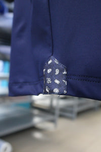 T-Shirt Blu tessuto tecnico taschino fantasia mini zoo